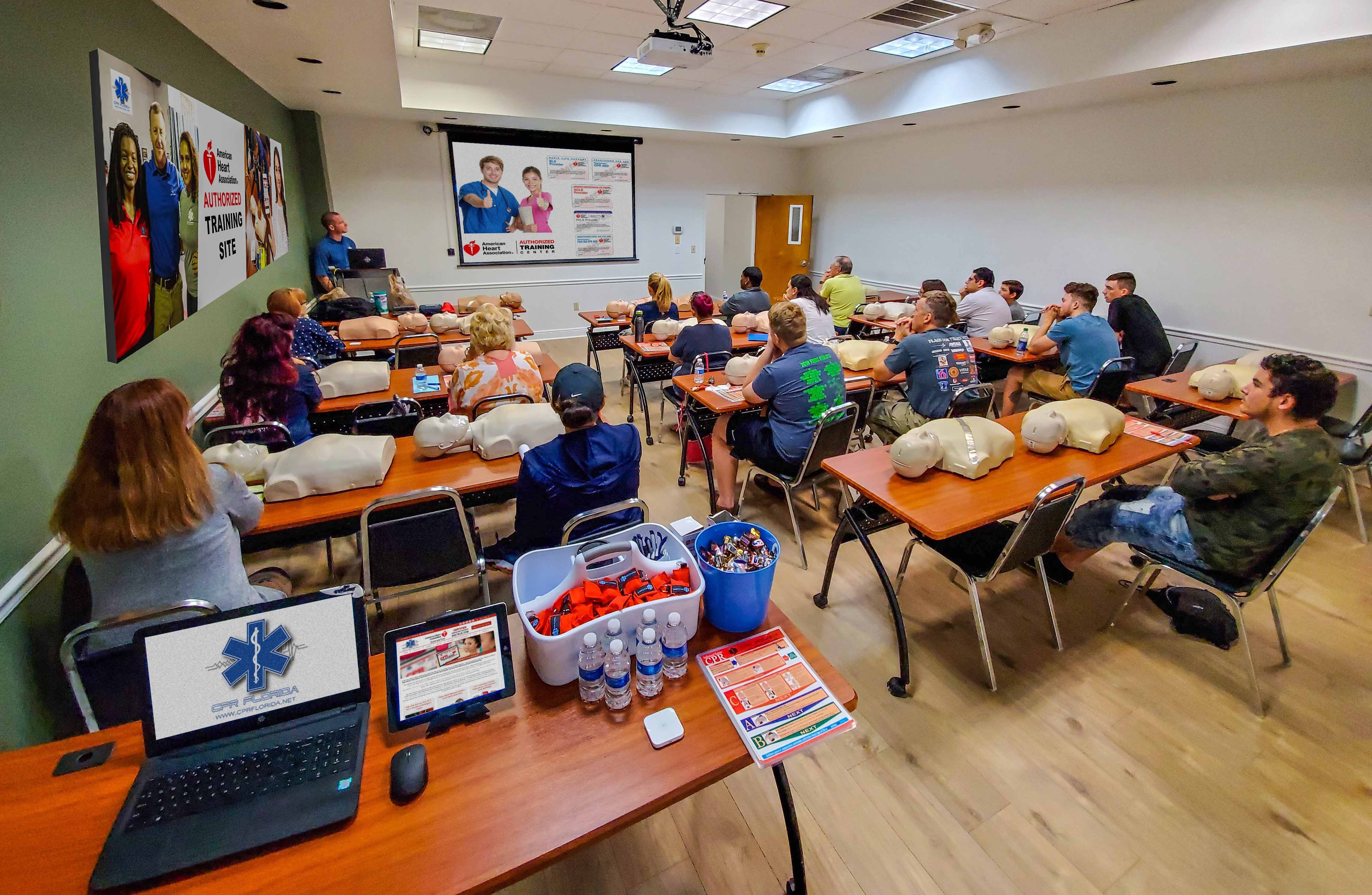 Pompano Beach cpr bls first aid certification classes