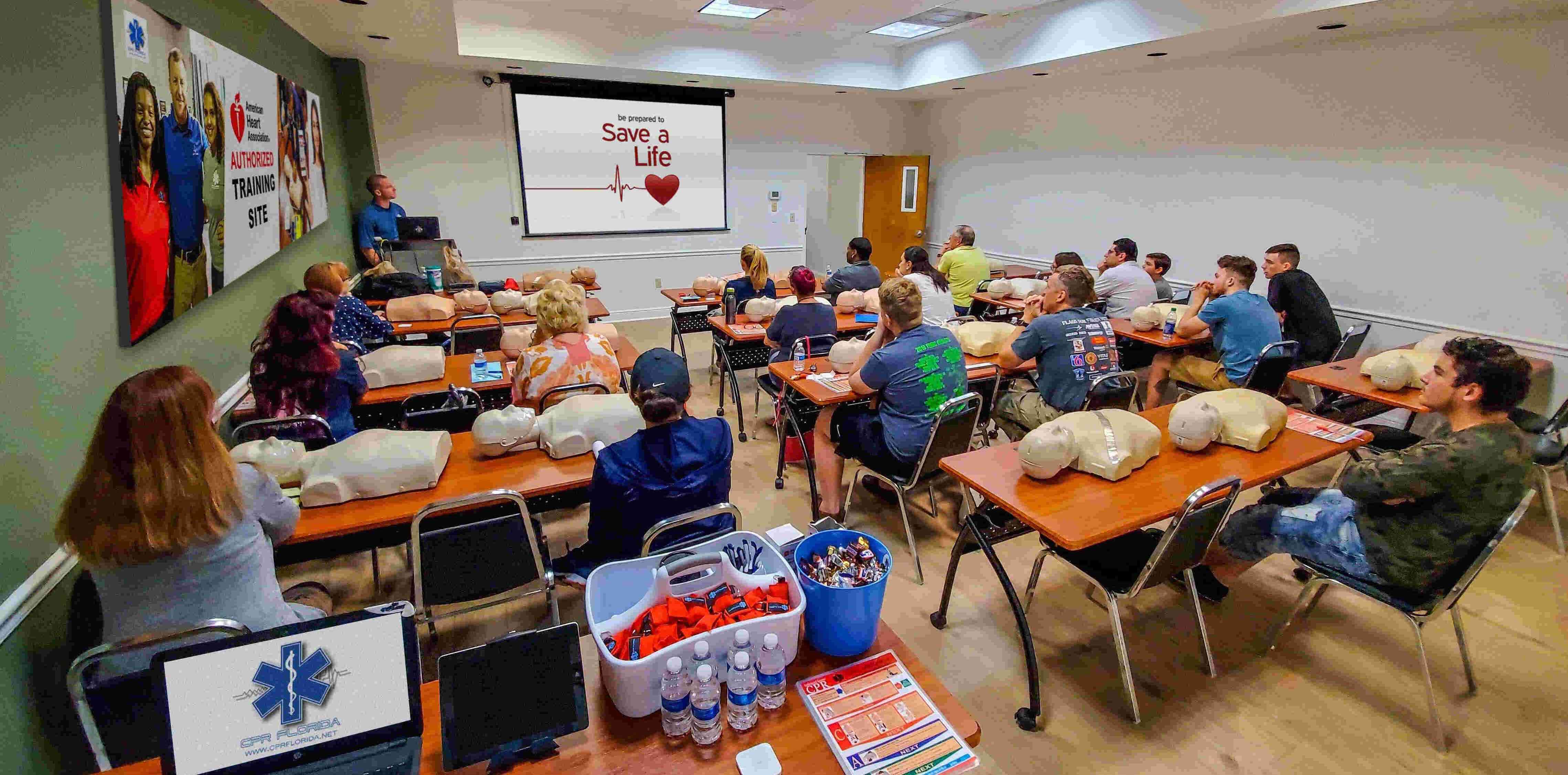 Hands-on cpr and first aid training courses