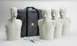 Prestan Adult Manikin 4 pack Adult 4 Pack with Carrying Case