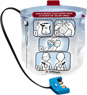 Defibtech VIEW aed Child and Pediatric Electrode pads
