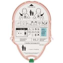 Heartsine Samaritan Battery and Pad for Children Infants Pediatric (PadPak)
