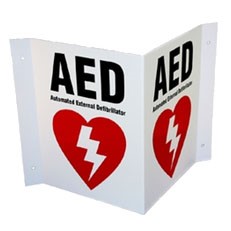 AED Sign 3d