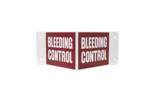 Bleeding Control Sign